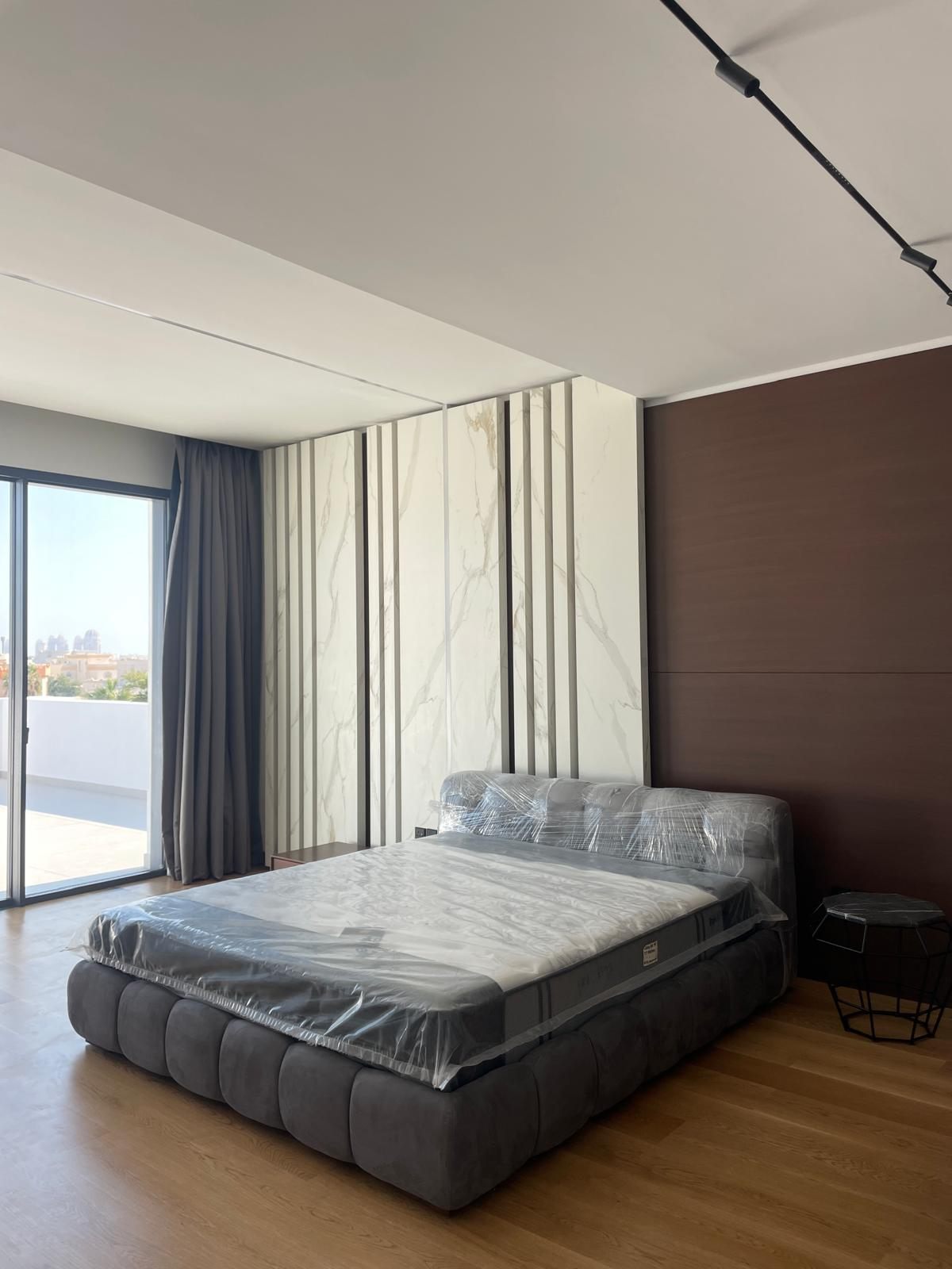 Furnished interior with bespoke joinery and seating